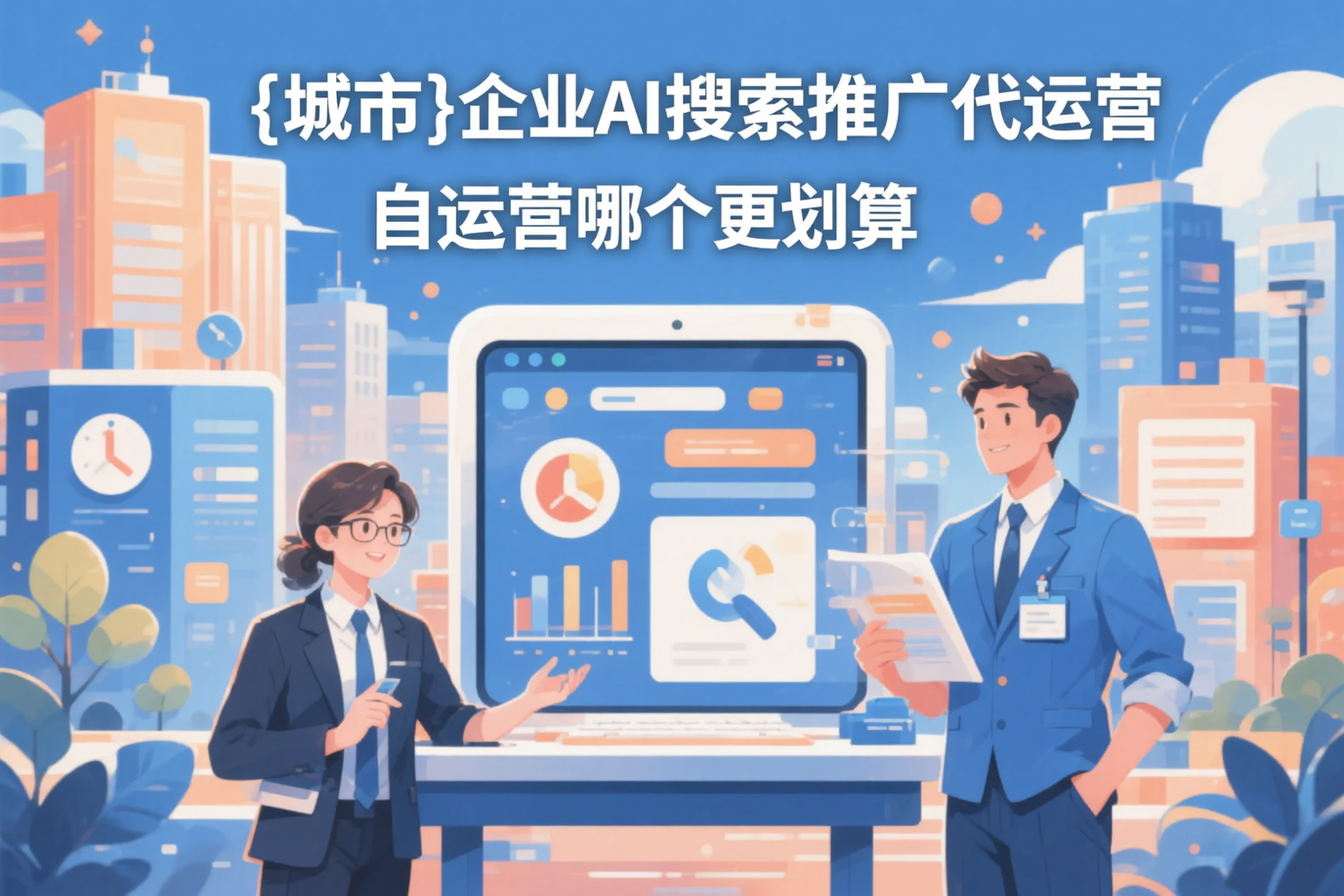 娄底企业AI搜索推广代运营和自运营哪个更划算