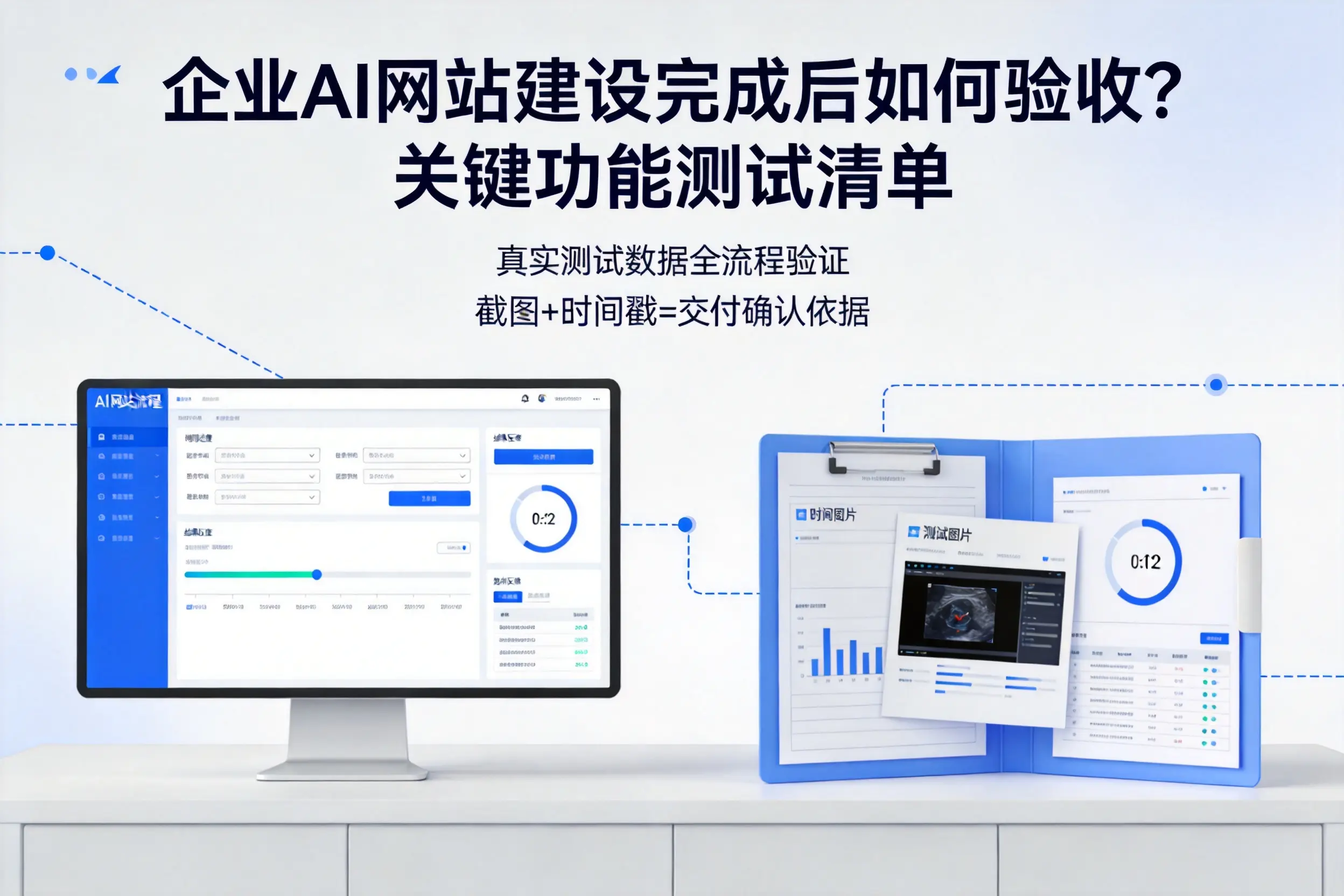 娄底企业AI网站建设完成后如何验收?关键功能测试清单