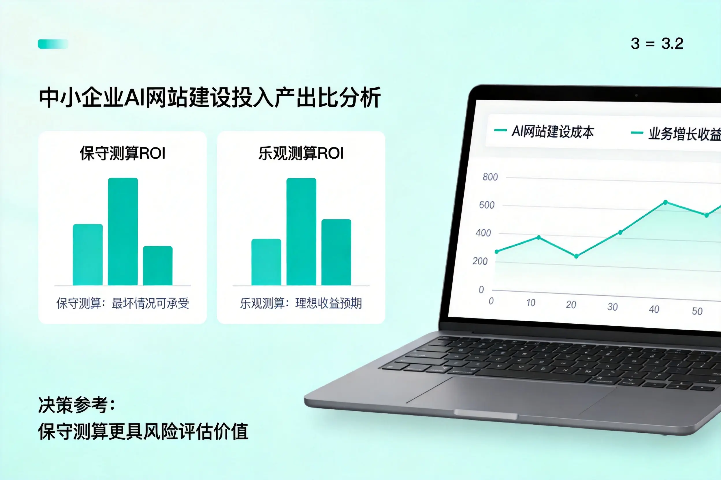 娄底中小企业AI网站建设投入产出比怎么算？先看这份分析