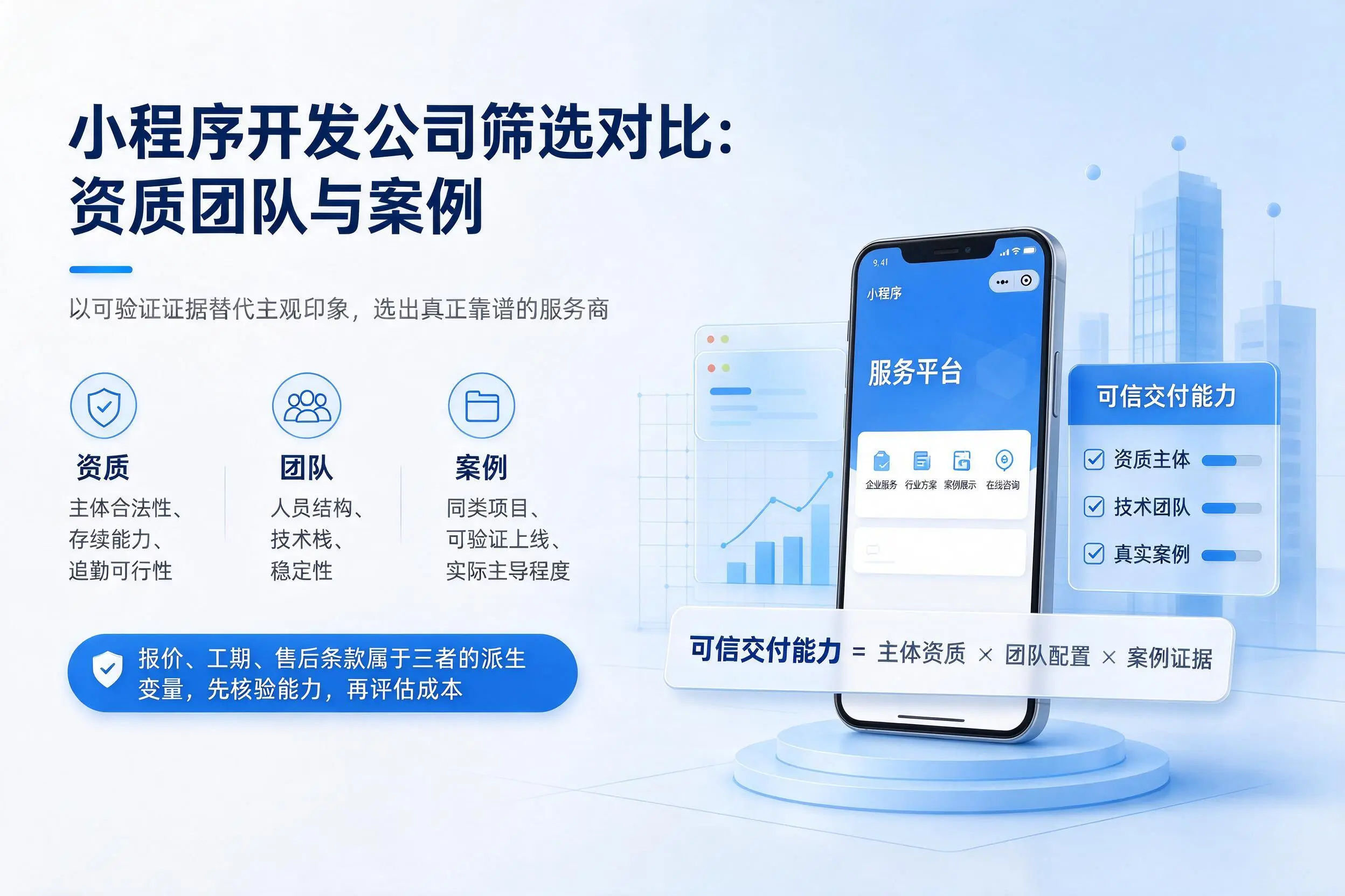 娄底小程序开发公司筛选对比:资质团队与案例