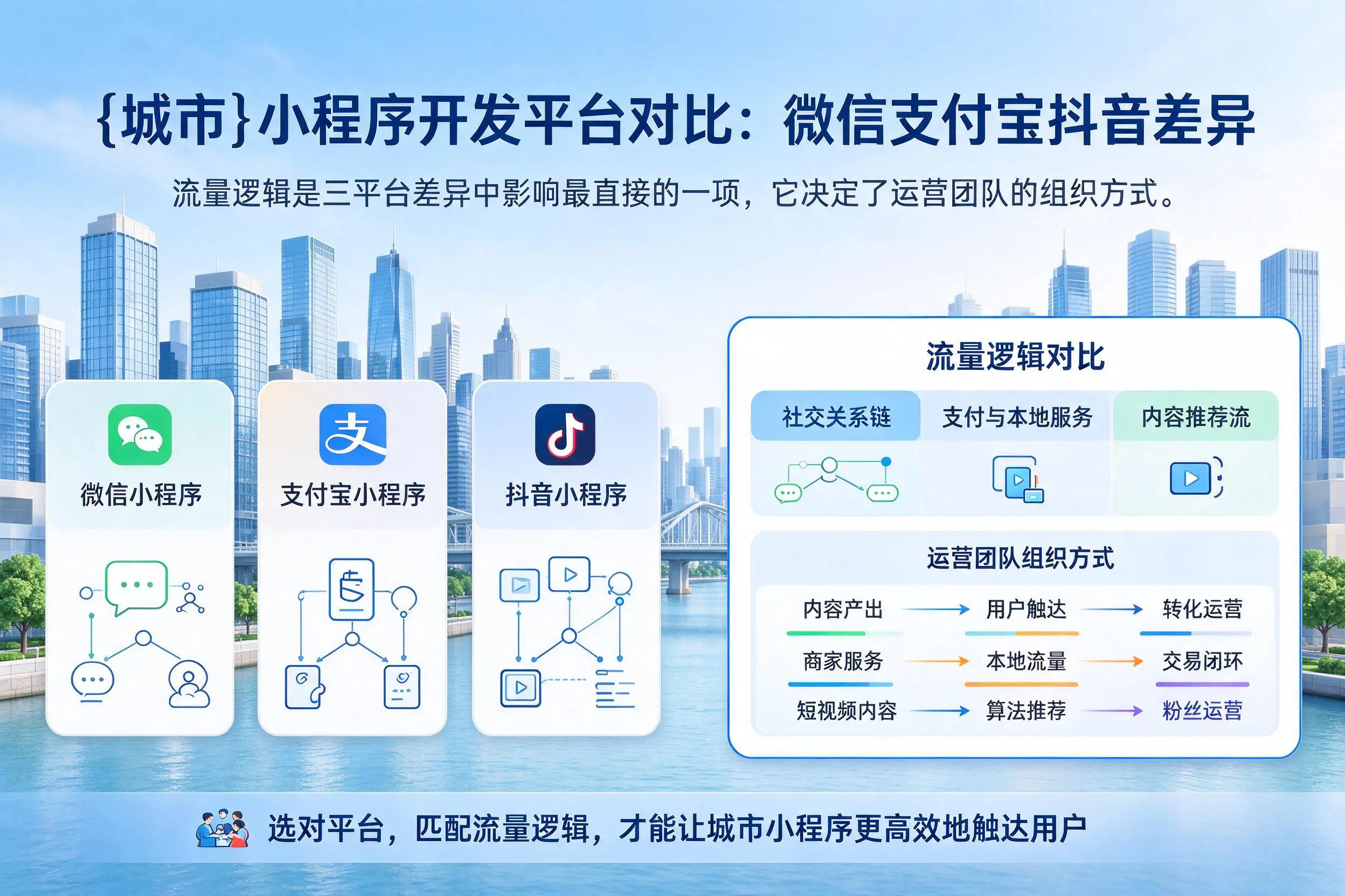 娄底小程序开发平台对比：微信支付宝抖音差异