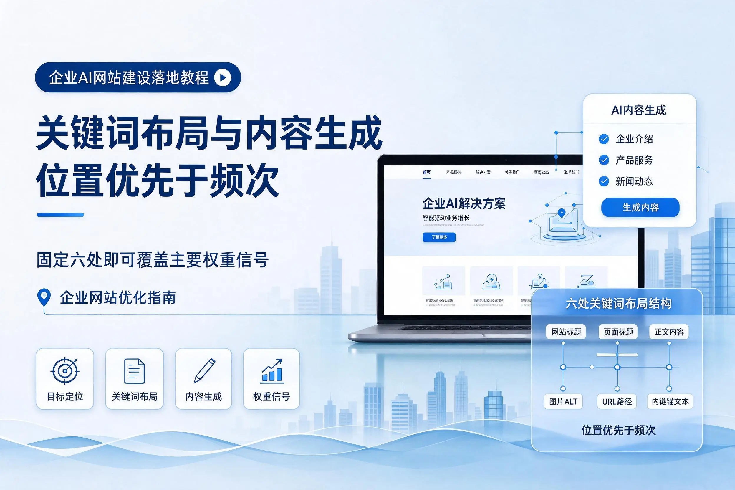 娄底企业AI网站建设落地教程:关键词布局与内容生成