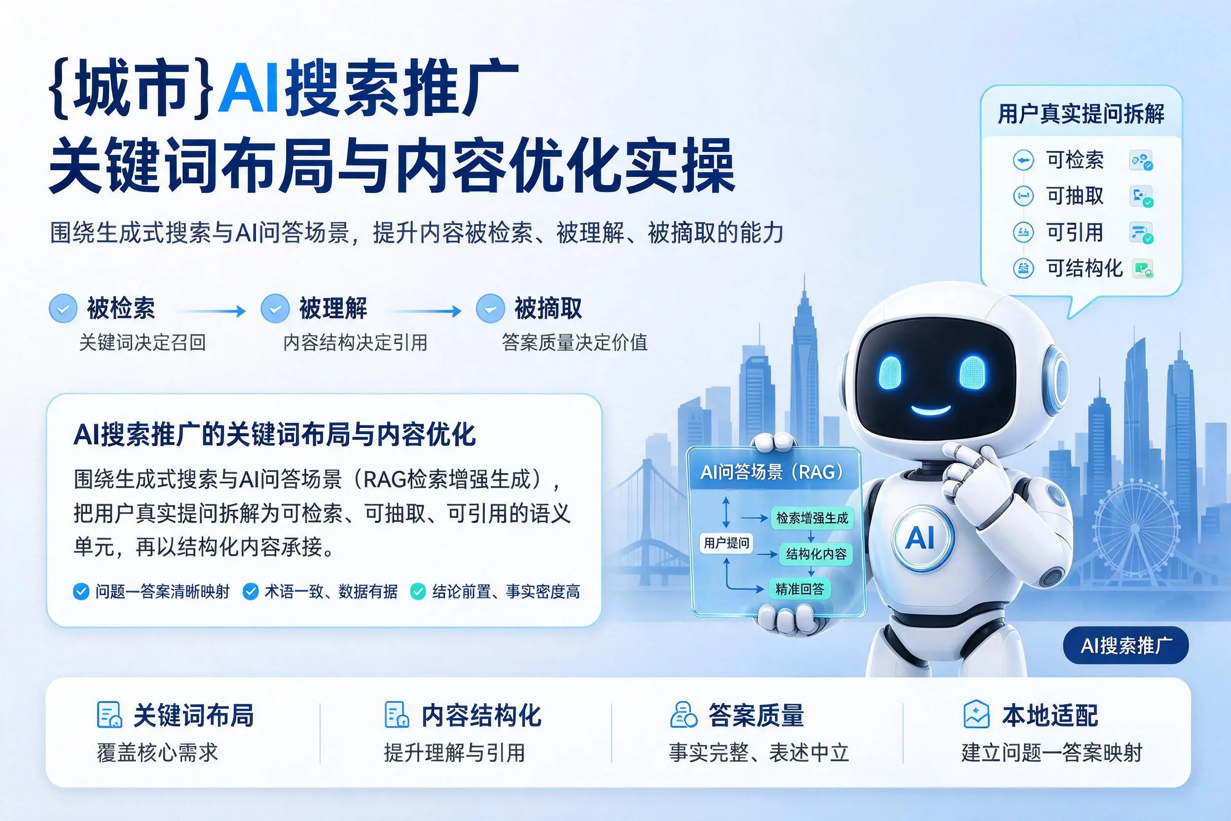 娄底AI搜索推广关键词布局与内容优化实操
